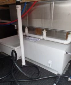 8.5' x 24' Black Porch Style Concession Food Trailer -Cheap Concession Trailers Shop sam 9214 1