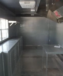 8.5' x 20' Concession Food Trailer White Event Catering -Cheap Concession Trailers Shop sam 9271