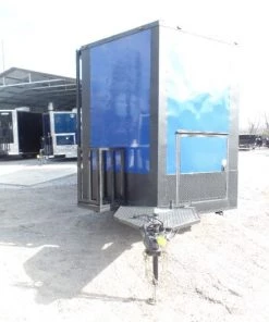 8.5' x 22' Cobalt Blue Porch Style Concession Food Trailer 53 8.5' x 22' Cobalt Blue Porch Style Concession Food Trailer -Cheap Concession Trailers Shop sam 9273 1