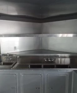 8.5' x 20' Concession Food Trailer White Event Catering -Cheap Concession Trailers Shop sam 9278