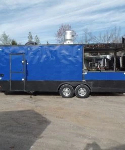 8.5' x 22' Cobalt Blue Porch Style Concession Food Trailer 42 8.5' x 22' Cobalt Blue Porch Style Concession Food Trailer -Cheap Concession Trailers Shop sam 9283