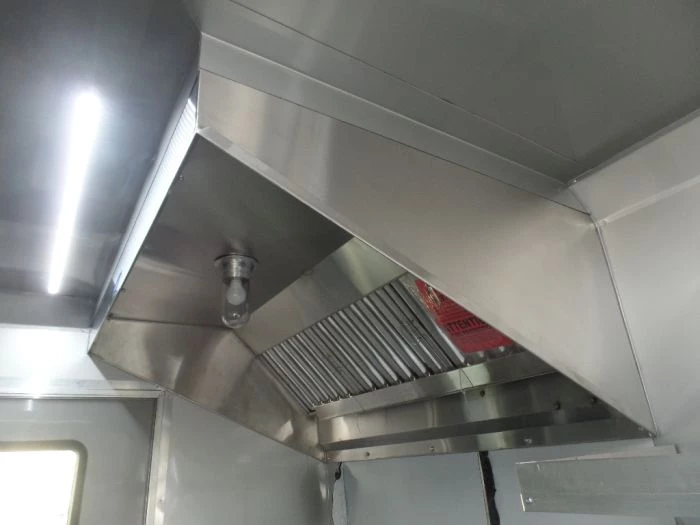 8.5' x 22' Cobalt Blue Porch Style Concession Food Trailer 13 8.5' x 22' Cobalt Blue Porch Style Concession Food Trailer - Image 13