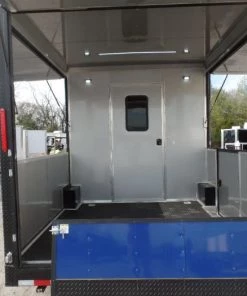 8.5' x 22' Cobalt Blue Porch Style Concession Food Trailer 49 8.5' x 22' Cobalt Blue Porch Style Concession Food Trailer -Cheap Concession Trailers Shop sam 9298