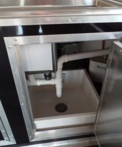 8.5' x 24' Black Porch Style Concession Food Trailer With Appliances 36 8.5' x 24' Black Porch Style Concession Food Trailer With Appliances -Cheap Concession Trailers Shop sam 9359 1