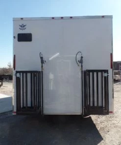 8.5' x 20' White Concession Food Trailer With Appliances -Cheap Concession Trailers Shop sam 9460