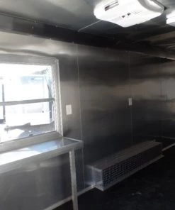 8.5' x 20' White Concession Food Trailer With Appliances -Cheap Concession Trailers Shop sam 9468