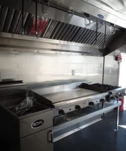 8.5' x 20' White Concession Food Trailer With Appliances -Cheap Concession Trailers Shop sam 9476