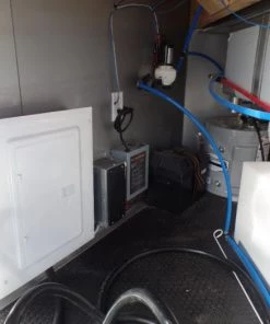 8.5' x 24' White Concession Food Trailer -Cheap Concession Trailers Shop sam 9499