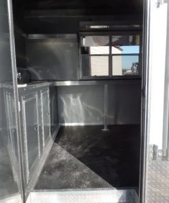 8.5' x 24' White Concession Food Trailer -Cheap Concession Trailers Shop sam 9501