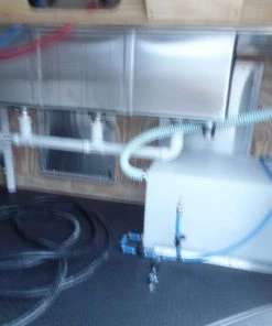 8.5' x 22' Cobalt Blue Porch Style Concession Food Trailer With Appliances -Cheap Concession Trailers Shop sam 9657