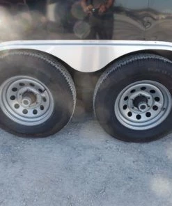 8.5' x 20' Black Porch Style Concession Food Trailer -Cheap Concession Trailers Shop sam 9736