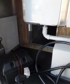 8.5' x 20' Black Porch Style Concession Food Trailer -Cheap Concession Trailers Shop sam 9747