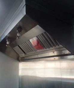 8.5' x 20' Black Porch Style Concession Food Trailer -Cheap Concession Trailers Shop sam 9757