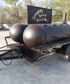 Smoker Custom Logo Sign Add-On Accessory - Use Your Own Logo -Cheap Concession Trailers Shop sam 9765