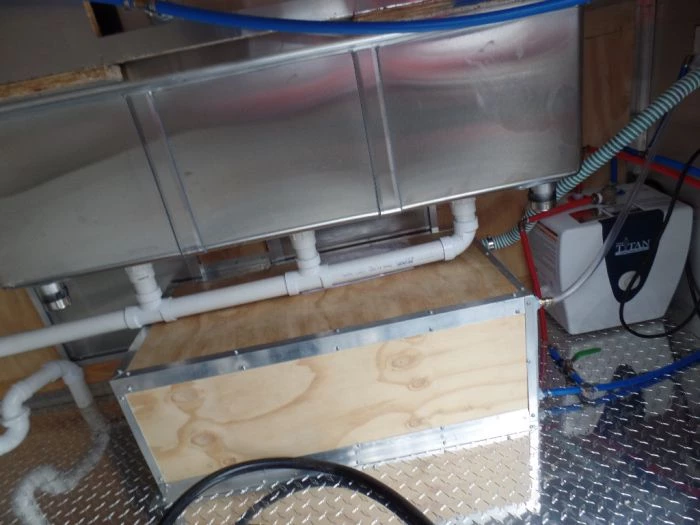 8.5' x 22' Concessions Food White BBQ Event Trailer 10 8.5' x 22' Concessions Food White BBQ Event Trailer - Image 10