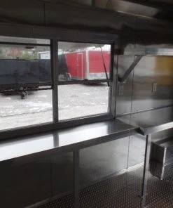 8.5' x 22' Concessions Food White BBQ Event Trailer 22 8.5' x 22' Concessions Food White BBQ Event Trailer -Cheap Concession Trailers Shop sam 9837