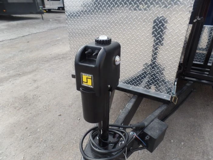 8.5' x 18' Indigo Blue Flat Nose Concession Food Trailer With Appliances 19 8.5' x 18' Indigo Blue Flat Nose Concession Food Trailer With Appliances - Image 19