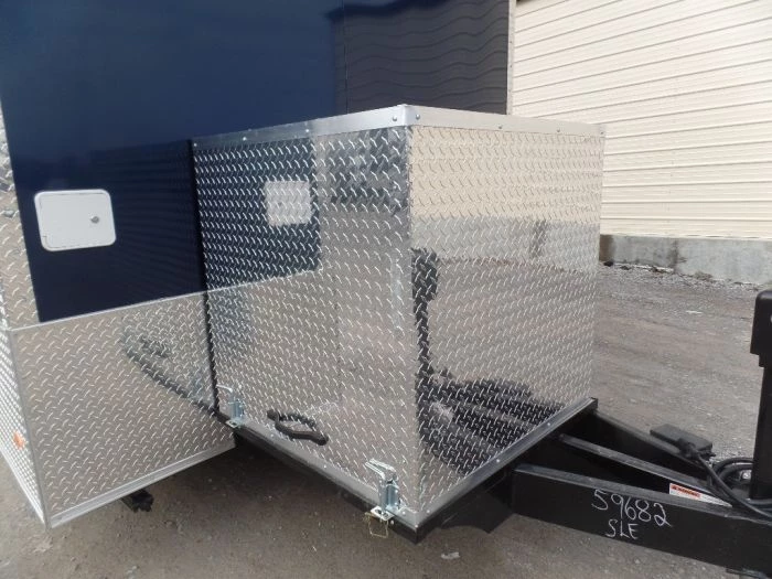 8.5' x 18' Indigo Blue Flat Nose Concession Food Trailer With Appliances 11 8.5' x 18' Indigo Blue Flat Nose Concession Food Trailer With Appliances - Image 11