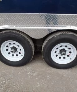 8.5' x 18' Indigo Blue Flat Nose Concession Food Trailer -Cheap Concession Trailers Shop sam 9897 2