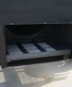 Smoker Trailer Pull Behind 5'x8' with Large Wood Cage -Cheap Concession Trailers Shop smoker.11 1