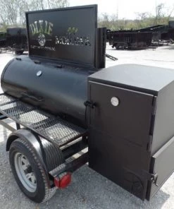 Smoker Custom Logo Sign Add-On Accessory - Use Your Own Logo -Cheap Concession Trailers Shop smoker sign 01