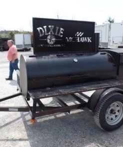 Smoker Custom Logo Sign Add-On Accessory - Use Your Own Logo -Cheap Concession Trailers Shop smoker sign 06