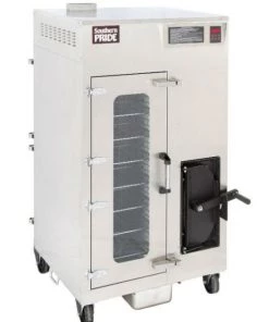 Southern Pride SRG-400 Stainless Steel Interior Stationary Rack Smoker