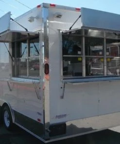 Concession Trailer 8.5'x20' White - BBQ Smoker Event Catering Food -Cheap Concession Trailers Shop t2ec16h 0e9s37iesmbrytcy zl 60 57 1